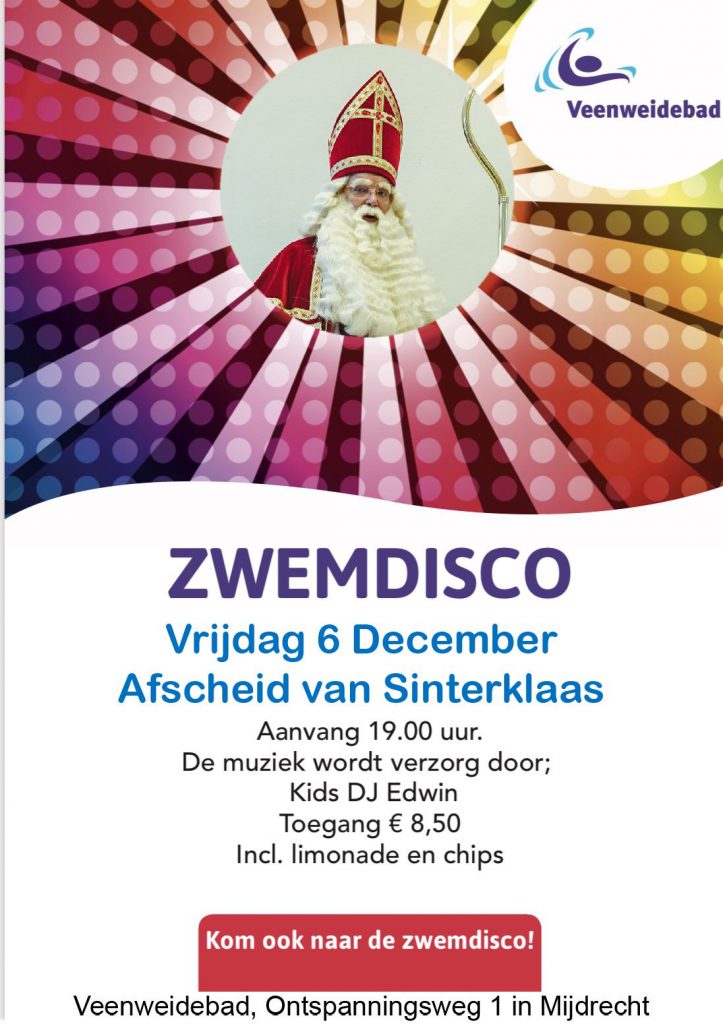 Zwemdisco Veenweidebad Mijdrecht
